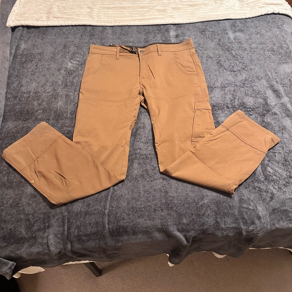 Prana Men's Brown Cargo Pants